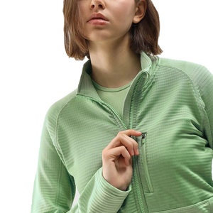 Women's High Quality Breathable <b>Hoodies</b> Custom Logo Zipper Fitnesswear Solid New Design Sportswear Gym <b>Workout</b> Hoodie Wholesale - Product Image 5