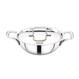 Sartén de Acero Inoxidable, Sartén Resistente Compatible con Inducción, Utensilios de Cocina Profesionales - Product Image 5