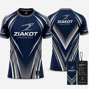 เสื้อยืด ZIAKOT รุ่นใหม่ ออกแบบเองได้ สีดำชมพูขาว สำหรับผู้ชาย เน้นประสิทธิภาพการเล่น - Product Image 3