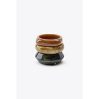 Pendientes y Brazaletes Étnicos de Resina Hechos a Mano de Primera Calidad para Mujer, Conjuntos de Regalo Culturales y Turísticos, Joyería