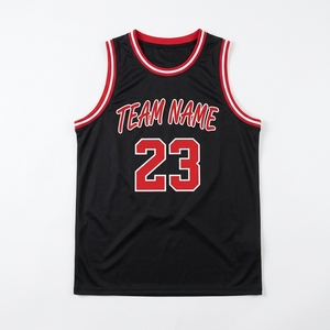 Vente en gros Ensemble de maillots de basket-ball noirs pour hommes Sans manches Nom de l'équipe Numéro personnalisé Uniforme Shorts Fabriqué au Pakistan - Product Image 3