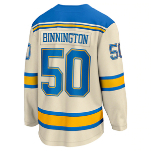 Maillot de hockey sur glace de haute qualité, très demandé, couleur et logo personnalisés, pour homme adulte, 100% polyester, vêtements de sport - Product Image 4