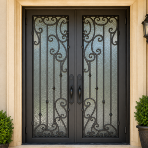 Impresionantes Puertas de Hierro Forjado: Transforme la Entrada de su Hogar con Diseños Elegantes y Hechos a Mano, y una Calidad de Seguridad Inigualable - Product Image 4