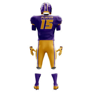 Tenues de football personnalisables pour jeunes et adultes, ensembles imprimés complets, vêtements d'équipe, uniformes de sport, kits d'uniformes de football américain - Product Image 3