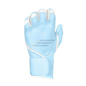 Gants de frappeur de baseball et softball OEM personnalisés en cuir de chèvre, protection des mains, fermeture auto-agrippante, durables, séchage rapide, respirants - Product Image 2