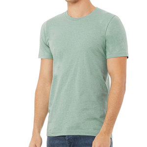 100% Cotton Regular Fit O-Neck <b>Short</b> <b>Sleeve</b> Breathable Quick Dry T-Shirt for Men - Product Image 4