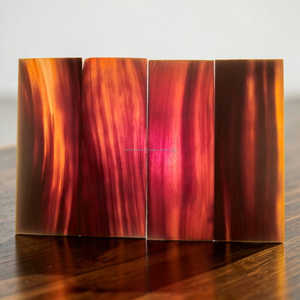 Assiette en corne de buffle naturelle marron, écologique, moderne, artisanale, de taille moyenne, multi-usages, pour décoration de mariage et de fêtes, prix de gros - Product Image 2