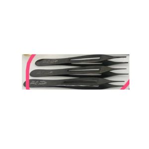 Pinzas Adson Dentadas de 12 cm, Color Negro - Product Image 1