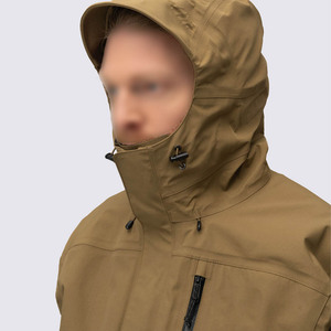 Men's Hooded Waterproof Puffer Jacket Long Casual <b>Winter</b> Outerwear Polyester Shell Zipper Closure Solid Color <b>Thick</b> <b>Coat</b> - Product Image 6