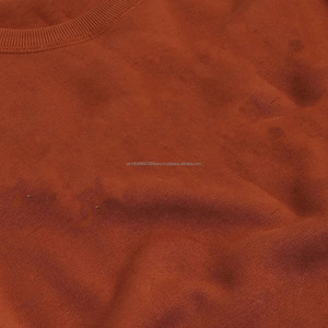 Suéter de rizo de invierno de alta calidad para hombre, gota de algodón liso personalizado con logotipo en relieve, Sudadera con cuello redondo, sudaderas con capucha, envío DDP - Product Image 5