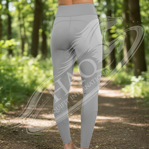 Leggings de equitación para mujer con agarre de silicona antideslizante en todo el asiento, cintura alta, transpirables, para fitness y equitación. - Product Image 5