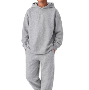 <b>Black</b> Color Kids Clothing <b>Tracksuits</b> with Hoodie Style Oversize Activewear Sports Outerwear Autumn Winter Joggers Track Suits - Product Image 6