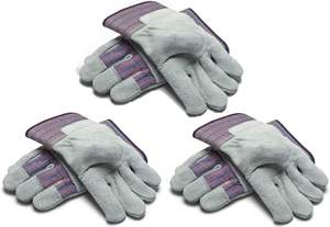 Gants de travail en cuir industriels résistants aux coupures et à la chaleur, gants de protection en gros, Pakistan - Product Image 2