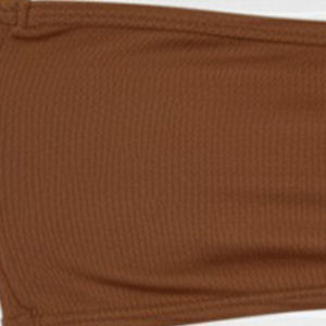 Ensemble de bikini sans bretelles pour femme, deux pièces, couleur personnalisable, maillot de bain bandeau, maillot de bain string coupe haute, vêtements de plage, ensembles de maillots de bain grande taille - Product Image 5