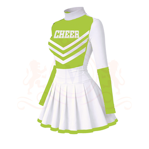 Uniformes de Animadoras Personalizados con Logotipo OEM, Tallas Grandes, Ropa de Práctica para Niñas, Jóvenes y Mujeres, Vestidos, Faldas y Disfraces - Product Image 4