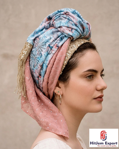 Lightweight <b>Silk</b> <b>Square</b> <b>Scarves</b> Custom Digital Print Premium Fabric Women Fashion Accessories Bulk OEM Manufacturer - Product Image 6