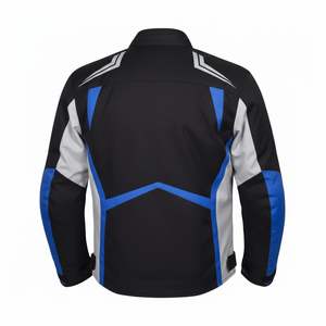 Chaqueta de Motocicleta Personalizada de Poliéster/Algodón, de Alta Calidad, Impermeable, Transpirable, Estampada, Talla Grande, Ropa Protectora para Motociclismo - Product Image 2