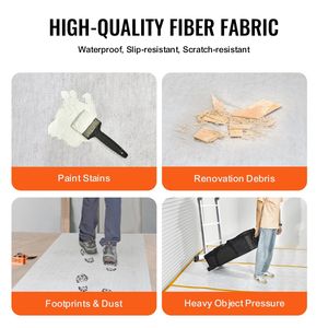 Pellicola Protettiva per Tappeti 39" X 100" Facile da Tagliare, Installazione Semplice, Protezione in Fibra per Tappetini Auto, Accessori per Pavimenti - Product Image 3