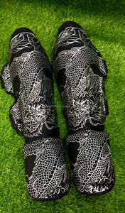 Protectores de Espinilla Personalizados Waseem Impex, OEM, Impresos en PU, para Kickboxers, Adultos y Niños - Product Image 2