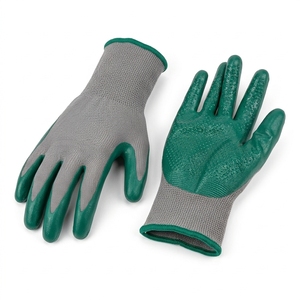 Gants de protection légers avec paume texturée pour la logistique d'entrepôt et la manutention des matériaux, gants de travail enduits de nitrile - Product Image 4