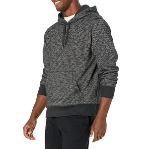 <b>Black</b> Oversized Cotton Hoodie Custom High Quality Sweatshirts and Fleece Hoodie for <b>Men</b> and Women Warm - Product Image 2