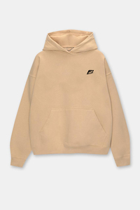 Men's Custom Logo Oversized Pullover Hoodies Heavyweight 100% Cotton Breathable 500GSM Drop Shoulder Sweatshirts streetwear - Product Image 4