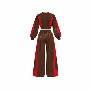 Conjunto Deportivo de 2 Piezas para Mujer, Nuevo Modelo 2026, Venta Caliente, Informal, Transpirable, Ligero, 100% Algodón, Ecológico, Color Liso - Product Image 4