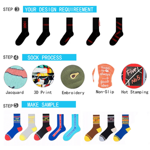 Sports <b>Socks</b> Men Women Custom Design Cotton Crew <b>Socks</b> Breathable OEM Manufacturer - Product Image 5