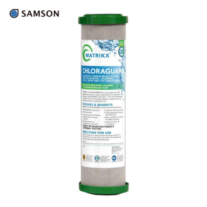 Filtre à charbon actif Big Blue MATRIKX CHLORAGUARD 36-450-10 10 pouces - Product Image 1