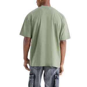 Camisetas Lisas para Hombre con Hombros Caídos y Corte Holgado, 100% Algodón Jersey, Camisetas Oversize de Tela Suave Más Vendidas - Product Image 2