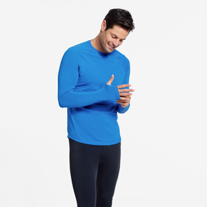 OEM Service Men Fitness Wear Rash Guard Long Sleeves Men Rash Guard For Online Sale 2026 High Quality Men Rash Guard Full Sleeve - Product Image 3