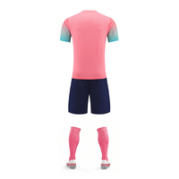 Tenue de football de haute qualité, uniforme de football sublimé, kit personnalisé pour hommes, fabrication professionnelle, manches courtes, imprimé