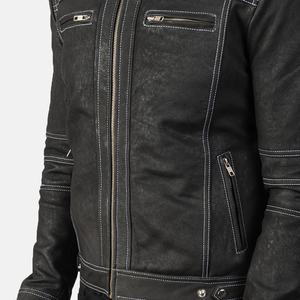Veste en cuir véritable de luxe pour hommes et femmes, cuir véritable haut de gamme, vêtements d'hiver tendance, qualité durable, vente en gros - Product Image 4