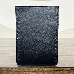 Tarjetero de Cuero Vacuno Hecho a Mano Personalizado al por Mayor, Diseño Floral y de Herradura, Estilo Occidental, Porta Tarjetas de Crédito - Product Image 6