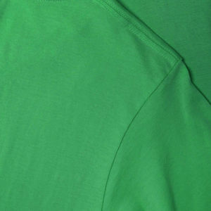 Nouveaux T-shirts décontractés pour hommes en coton et fibre de bambou, coupe ajustée, col en V, couleur unie, grande taille, respirants, mode été - Product Image 3