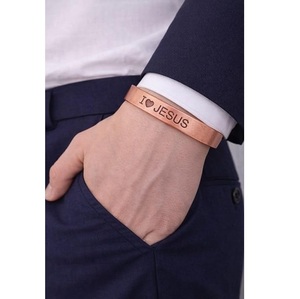 Pack de bijoux de réflexion quotidienne en cuivre pur, avec trois bracelets de thérapie magnétique multi-aimants et phrases motivantes gravées - Product Image 1