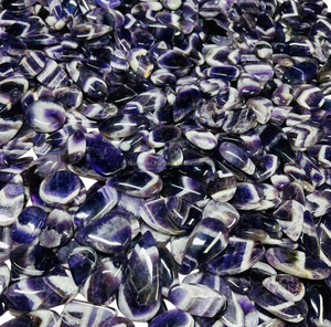 พลอยอเมทิสต์ธรรมชาติอัญมณีทรงหลวมอัญมณีขัดคริสตัลทรงผสมทุกขนาดสำหรับทำจี้เครื่องประดับ - Product Image 3