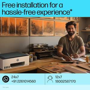 For Smart Tank 580 All-in-One WiFi Colour <b>Printer</b> 24 Ppm 1-Year Warranty & Support - Product Image 4