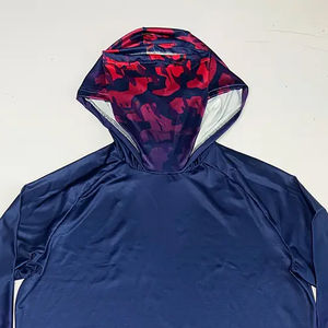 Sudadera con Capucha para Pesca, 100% Poliéster, UPF 50, Impermeable, Transpirable, Suave, de Secado Rápido, Unisex, para Actividades al Aire Libre, Navegación, Cómoda - Product Image 5