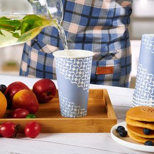 Bicchieri di Carta Usa e Getta per Caffè da 16 oz, Confezione da 210, Design Big H per Bevande Calde - Product Image 2