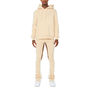 Ensemble de survêtement 2 pièces pour homme en velours imprimé, avec veste zippée et pantalon – Collection très prisée - Product Image 4