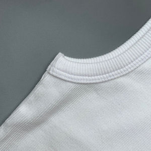 Débardeur Homme en Coton Col Rond, Style Classique Côtelé, Respirant, Tricoté, Personnalisable, Effet Délavé – Vente en Gros - Product Image 4