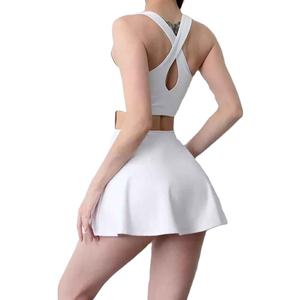 Ropa Deportiva Elegante y de Alto Rendimiento, Tejido Resistente, Ligero y Cómodo, Uniforme de Tenis para Mujer - Product Image 4