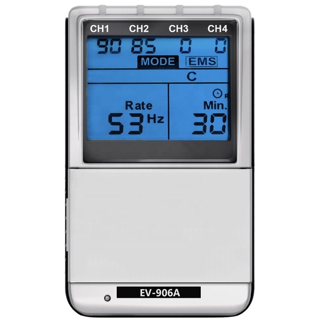 EV-906 Electrostimulation Device for Pain ReliefEMS Rehabilitation Therapy Nerve Stimulator