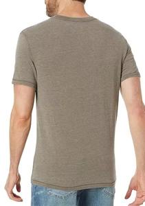 Camisetas de Cuello en V para Hombre, de Alta Calidad, Manga Corta, Estilo Casual, Transpirables, Corte Regular, 100% Algodón, Gran Venta - Product Image 3
