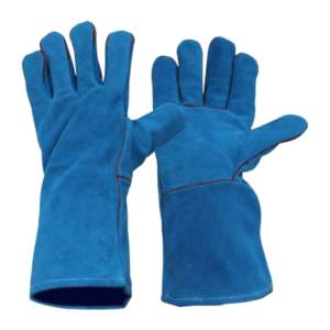 Guantes de Trabajo de Cuero Vacuno de Alto Rendimiento, Reflectantes, de Seguridad Industrial, Resistentes al Fuego, para Bomberos y Barbacoa - Product Image 1