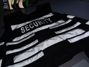 Hi Vis Reflective <b>Safety</b> Vest Guard Uniform Use Workplace Community <b>Safety</b> Vest Multi Pocket Customized Tactical Security Vest - Product Image 4