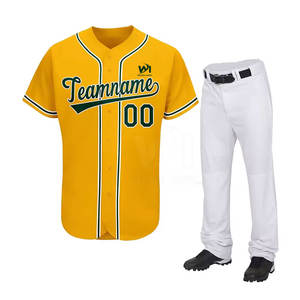 Uniforme de baseball de haute qualité, dernier style, unisexe, respirant, séchage rapide, service OEM disponible. - Product Image 1