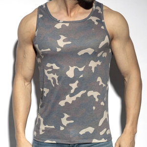Custom logo <b>running</b> tank men lightweight tank breathable tank for training apparel bulk supply factory order - Product Image 6