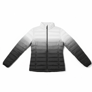 เสื้อแจ็คเก็ตพัฟเฟอร์สำหรับผู้หญิง ฤดูหนาว เสื้อโค้ทบับเบิ้ลน้ำหนักเบา เสื้อแจ็คเก็ตขนเป็ดแบบกำหนดเอง OEM ขายส่งแบบไม่มีลาย - Product Image 5